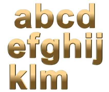 金的文字