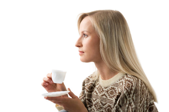 女人與茶