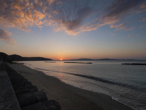 沖繩日落