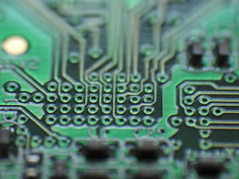 無組件綠色電子板