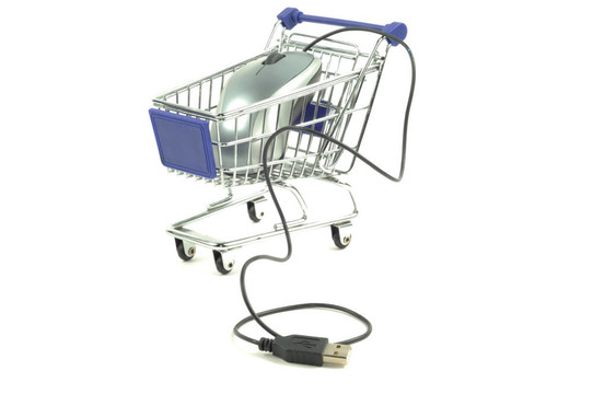 購物卡和電腦鼠標(biāo)