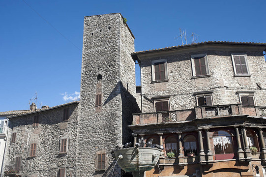 Narni（特爾尼；翁布里亞大區(qū)；意大利）的老建筑