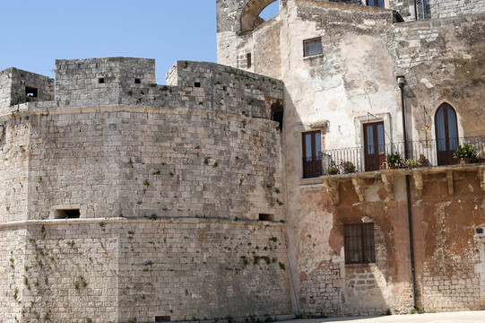 Conversano（Bari；普利亞；意大利）-中世紀(jì)城堡的一部分