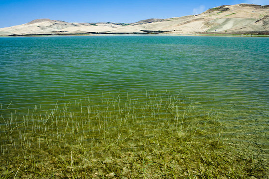 basentello湖；巴斯利卡塔大區(qū)；意大利