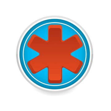 軍醫(yī)符號(hào)紅色藍(lán)色