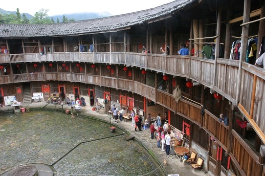 福建土樓攝影素材