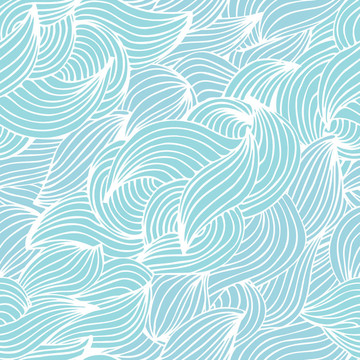 抽象的波浪無縫背景