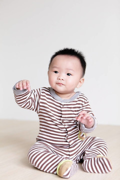 可愛寶貝的肖像