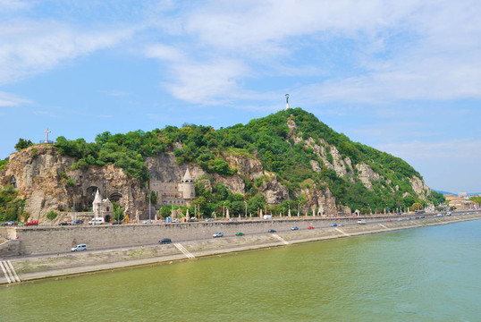 Gellert Hill在布達佩斯