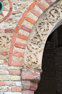 Pomposa Abbey?？频细炅_。Emilia Romagna。意大利.