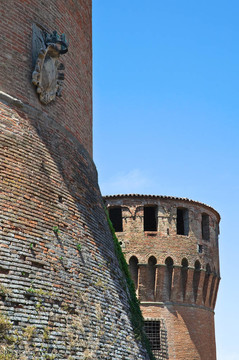 斯福爾扎城堡。多扎。Emilia Romagna。意大利.
