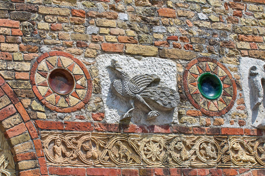 Pomposa Abbey?？频细炅_。Emilia Romagna。意大利.