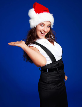 Santa商人戴的帽子