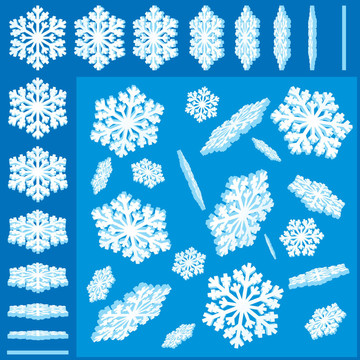 三維雪花集