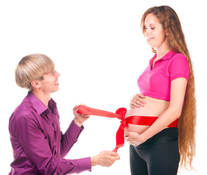 懷孕的夫婦