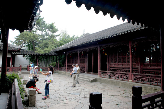 留園林古典建筑