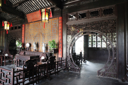 蘇州留園風(fēng)光林泉耆碩之館
