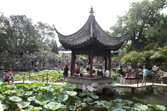 獅子林湖心亭