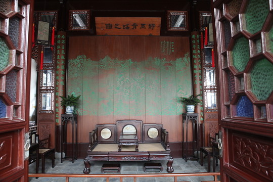 獅子林綠玉青瑤之館