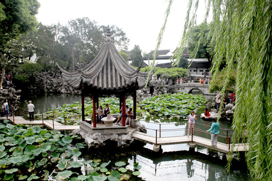 蘇州獅子林風(fēng)光