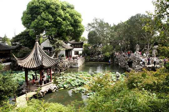 蘇州獅子林風(fēng)光