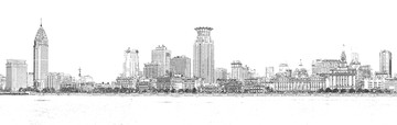 上海老建筑線描 未分層