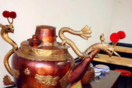 大銅壺 茶湯