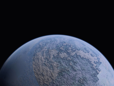 行星和小月亮