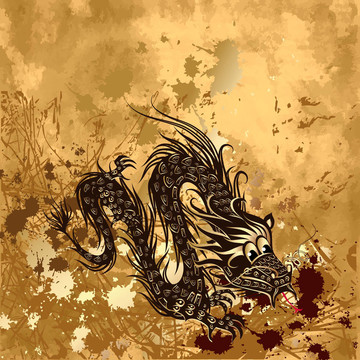 紙上的垃圾龍