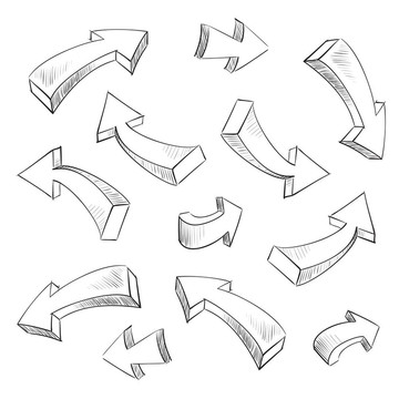 3D粗略的設計元素集圖