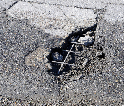 道路損壞