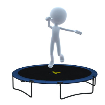 3D Guy Trampoline