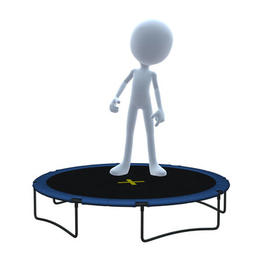 3D Guy Trampoline