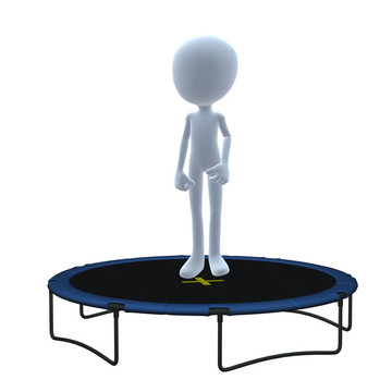 3D Guy Trampoline