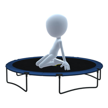 3D Guy Trampoline