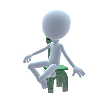 3D家伙斑馬兒童椅