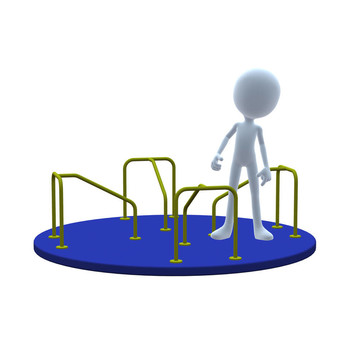 3D家伙旋轉(zhuǎn)木馬