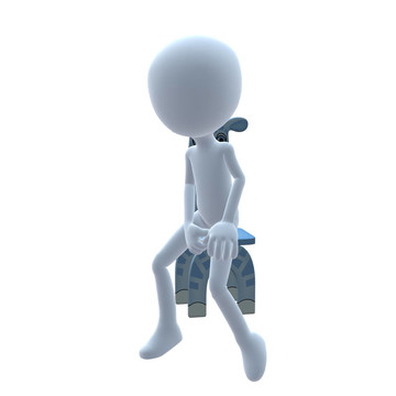 3D家伙長頸鹿兒童椅
