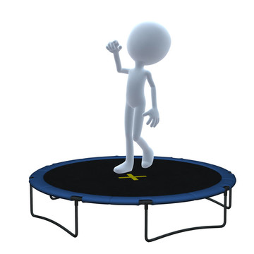 3D Guy Trampoline