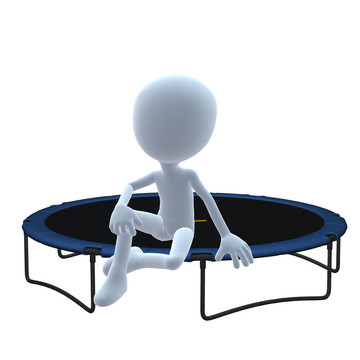 3D Guy Trampoline