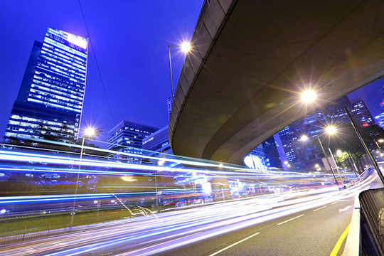 夜間城市交通