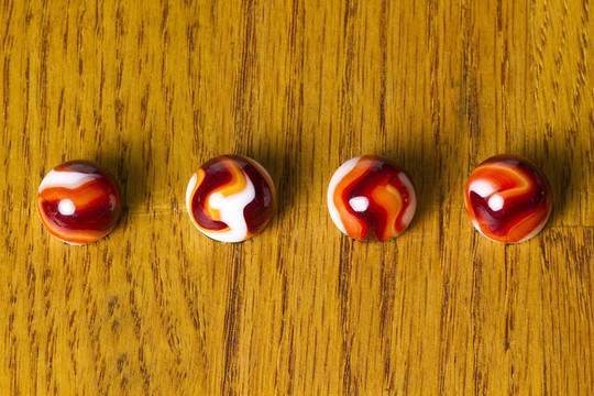 大理石紅橙色漩渦