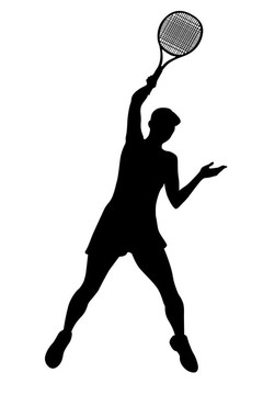 女子網(wǎng)球運(yùn)動(dòng)員