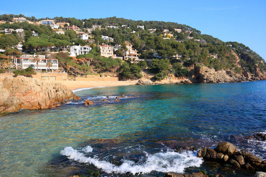 Cala Sant Francesc（布拉瓦海岸；西班牙）