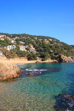 Cala Sant Francesc（布拉瓦海岸；西班牙）