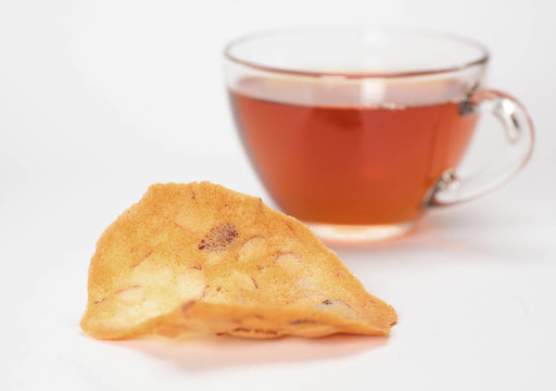 核桃餅干和茶