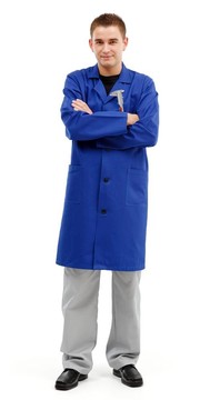 自信的年輕工程師