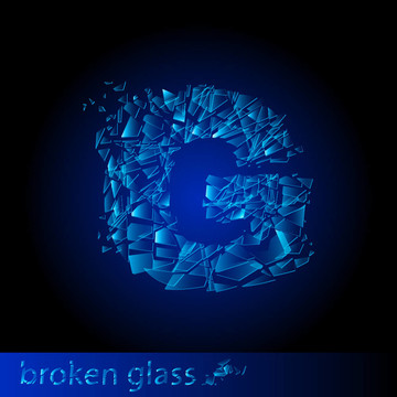 一封破碎的玻璃- G