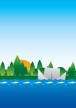 海報(bào)；背景；