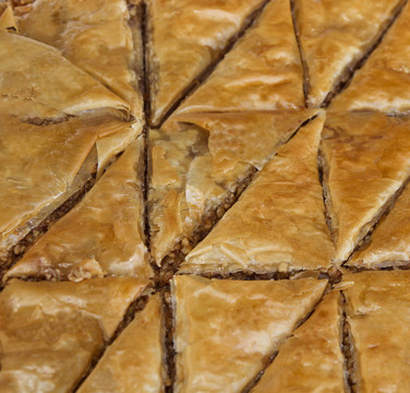 果仁蜜餅；糕點(diǎn)酥皮；螺母；蜂蜜